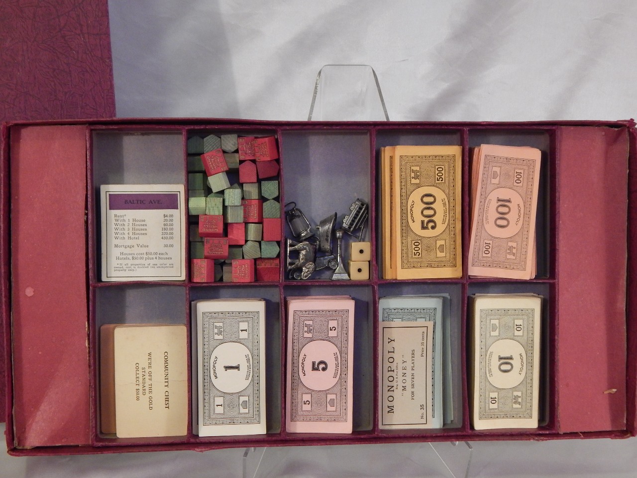 velvet board monopoly original