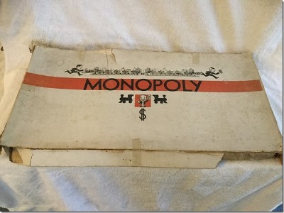 1933 original monopoly board