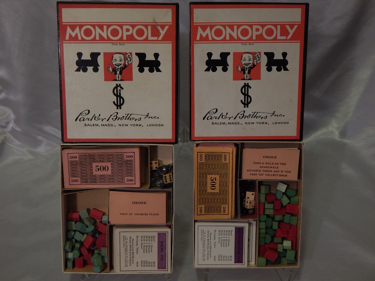 1935 Trade Mark #7 Monopoly Game